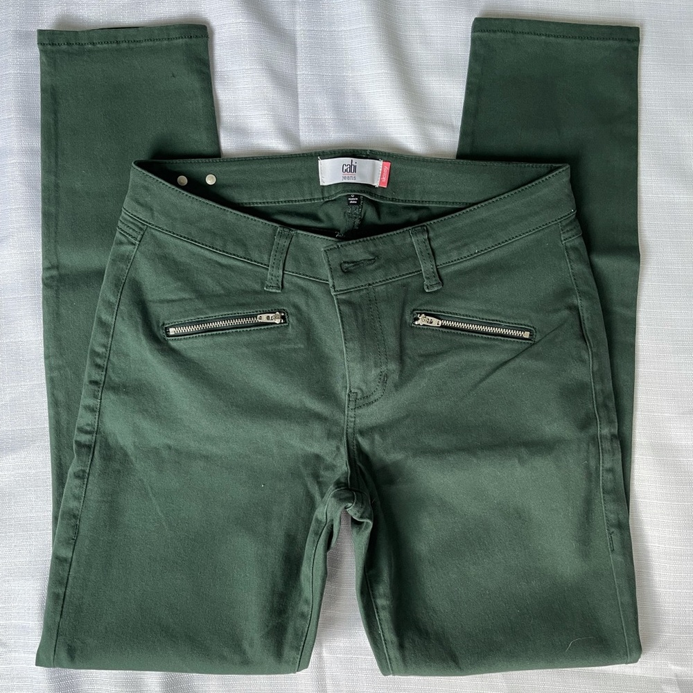 Cabi Zip Skinny Jeans